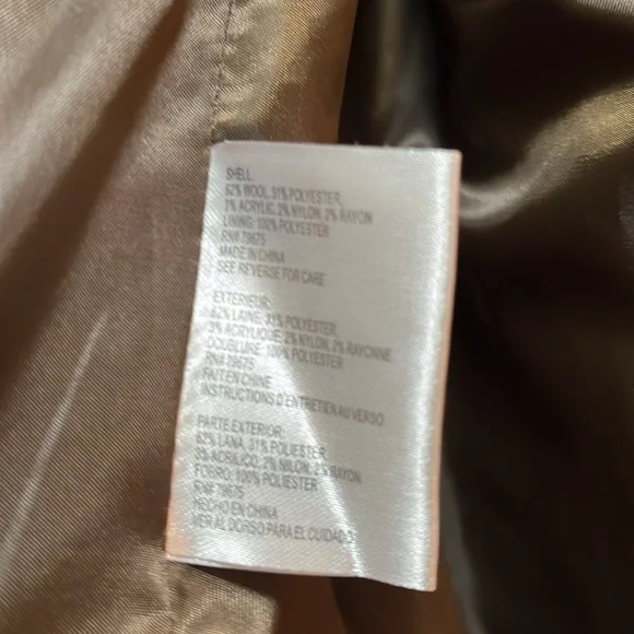 Brown Michael Kors women's XXL above the knee coat - Picture 5 of 5